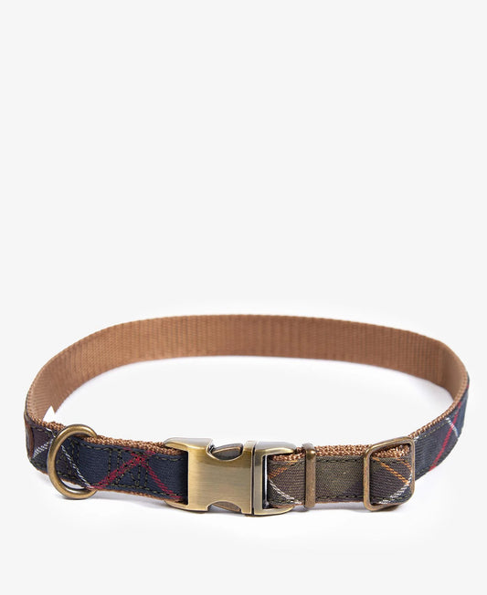Hundehalsband Webbing in Tartan