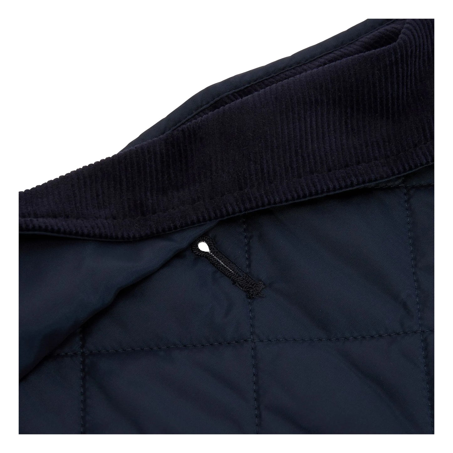 Quilted Hundemantel mit Steppmuster – Farbe Navy