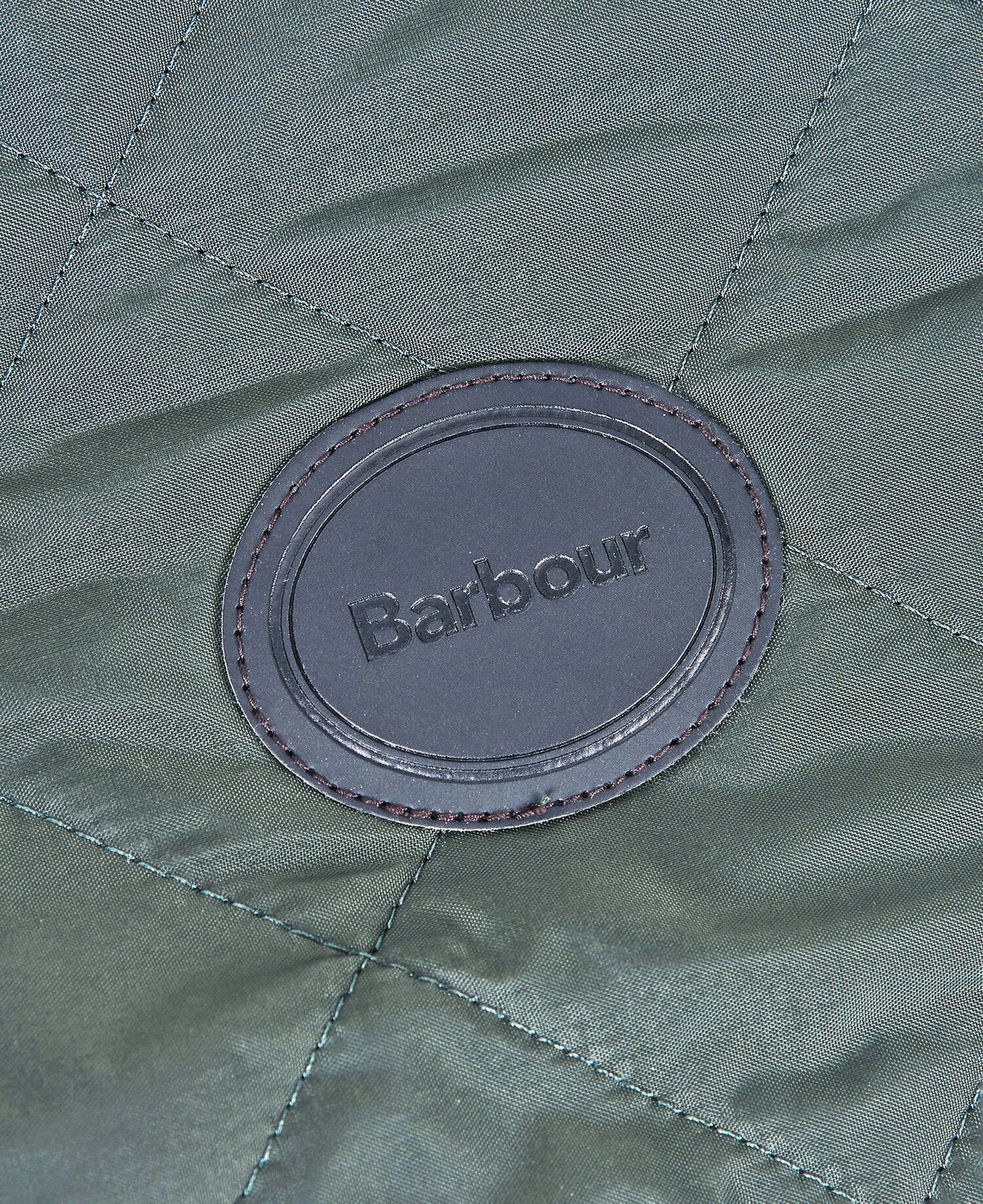 Quilted Hundemantel mit Steppmuster – Farbe Olive