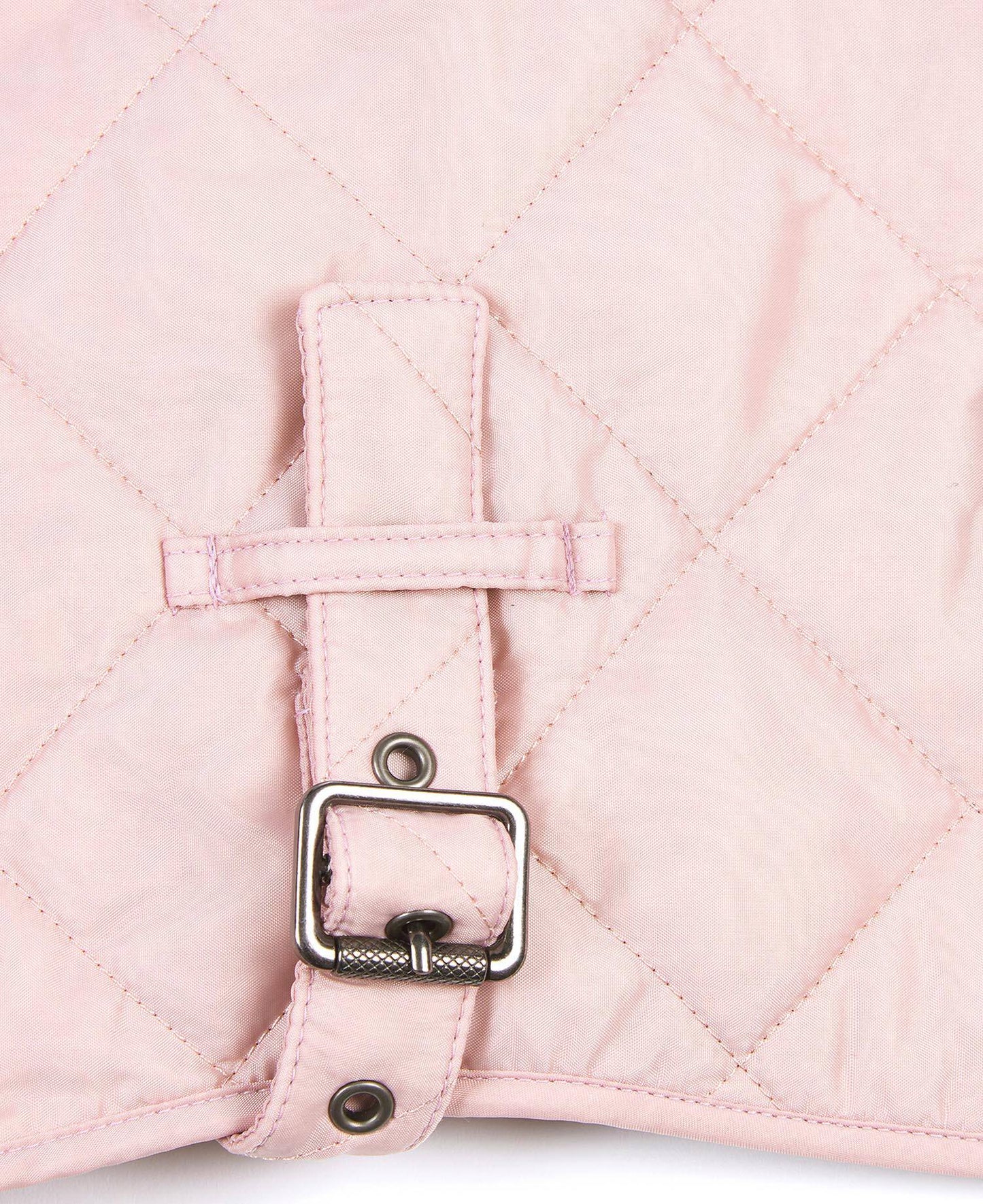 Quilted Hundemantel mit Steppmuster – Farbe Pink