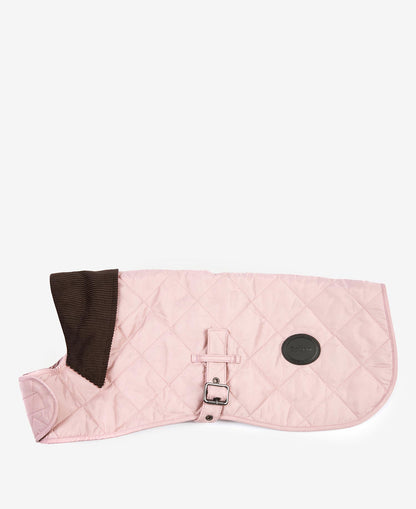 Quilted Hundemantel mit Steppmuster – Farbe Pink