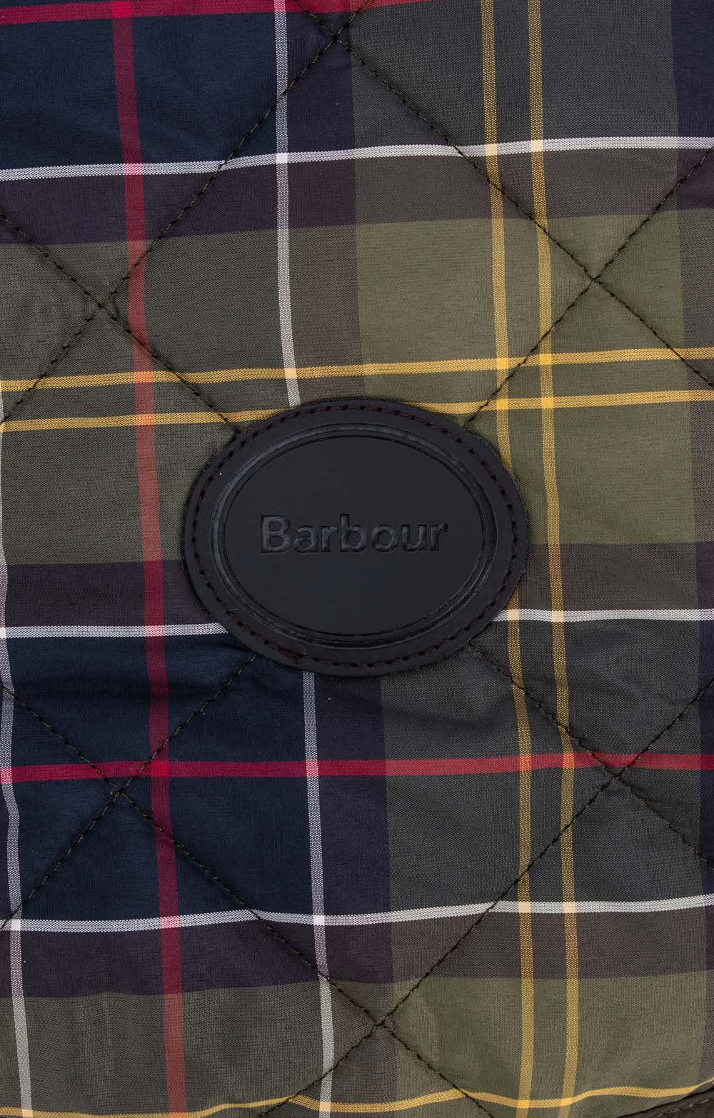 Quilted Hundemantel mit Steppmuster – Farbe Tartan