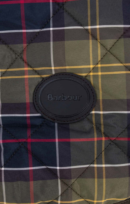 Quilted Hundemantel mit Steppmuster – Farbe Tartan