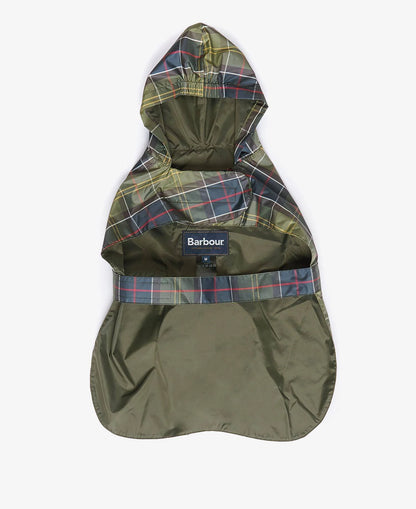 Packable Hundemantel im Tartan-Look