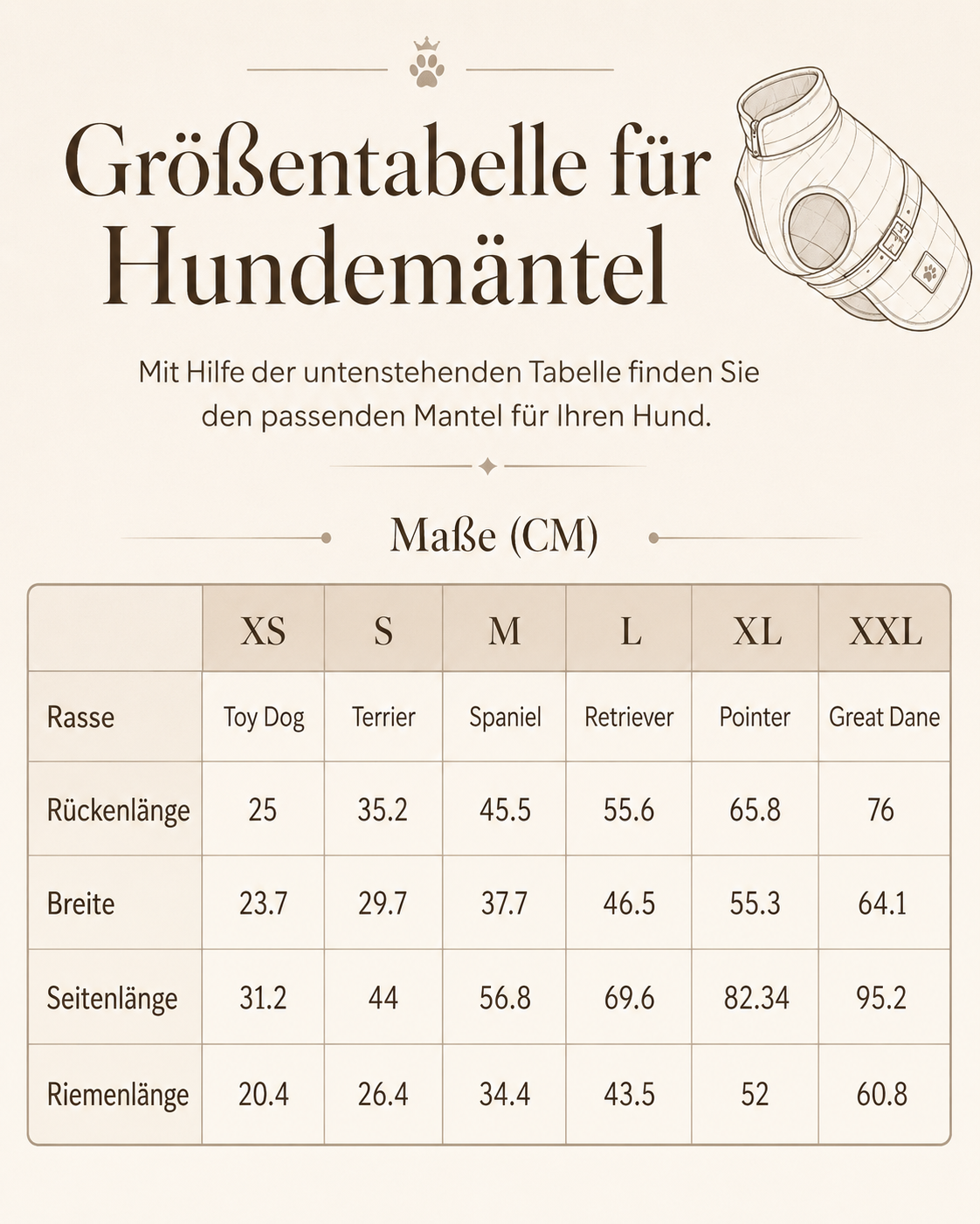 Quilted Hundemantel mit Steppmuster – Farbe Tartan