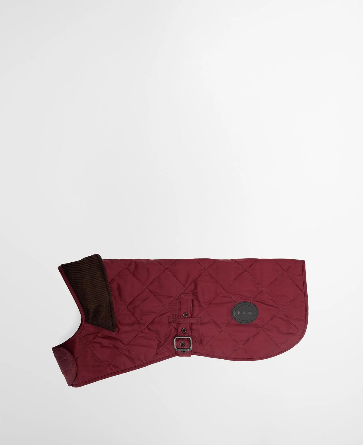 Quilted Gesteppter Hundemantel – Farbe Rosewood