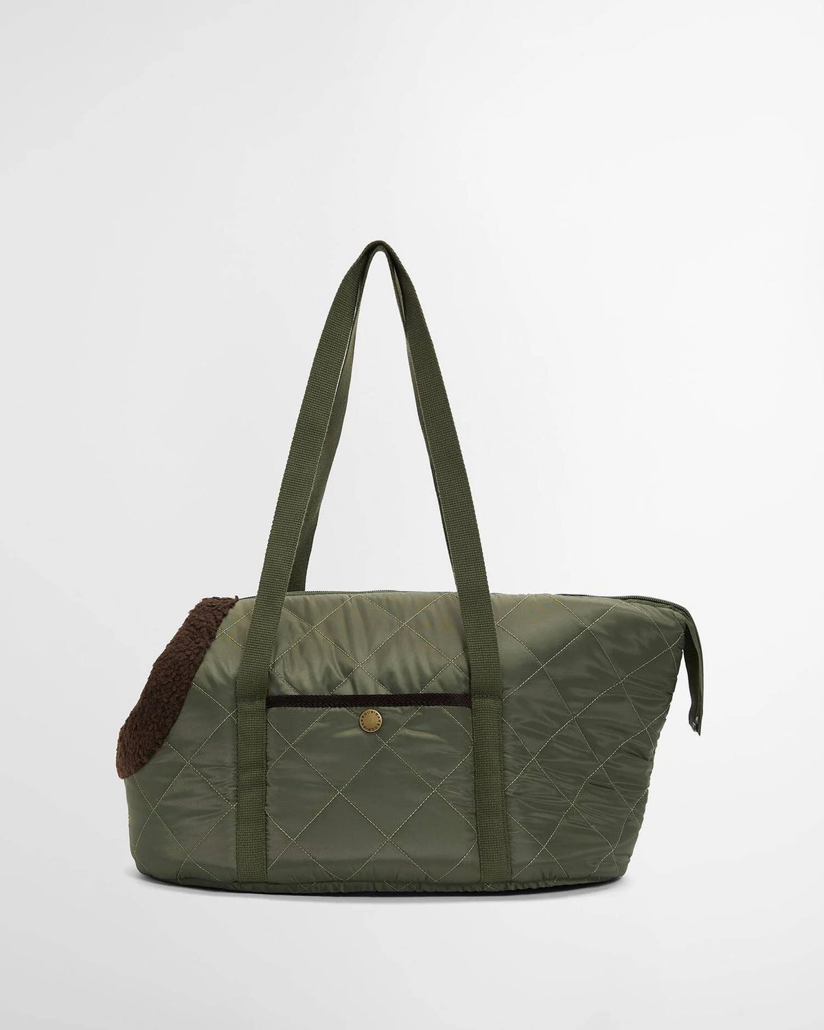 Quilted Kleine Hundetragetasche mit Fleece-Futter