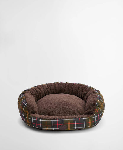 Snuggle Gemütliches Hundebett mit Tartan-Details