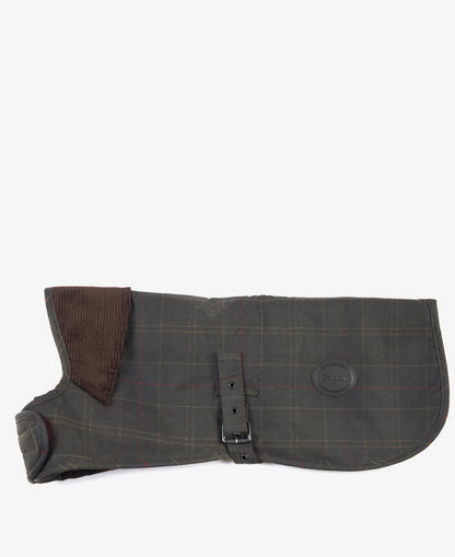 Waxed Hundemantel aus gewachster Baumwolle – Classic Tartan