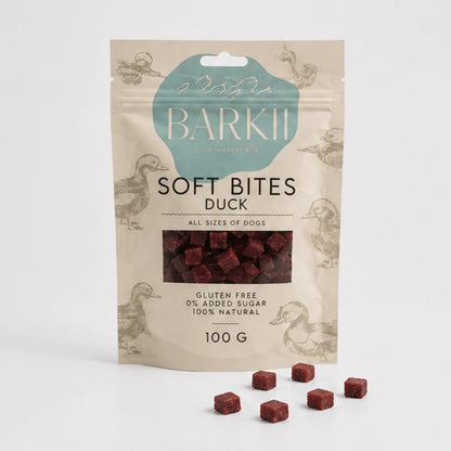 Barkii Weiche Trainingsleckerlis – Sorte Ente