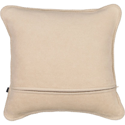 Kissenbezug mit Dackel Motiv Natur/Beige