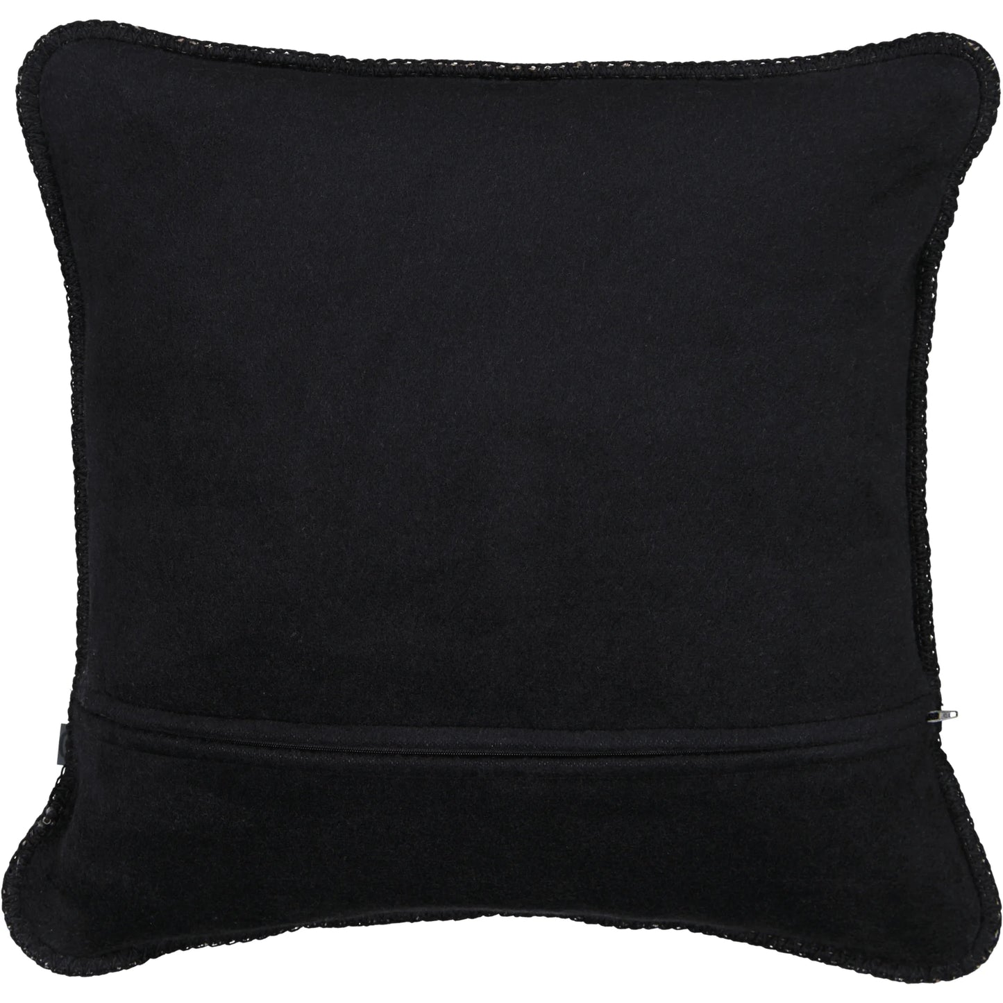 Kissenbezug mit Dackel Motiv Schwarz/Beige