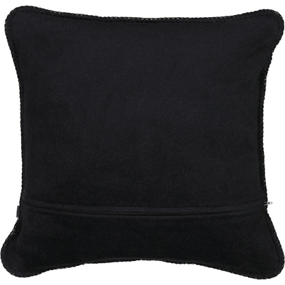 Kissenbezug mit Dackel Motiv Schwarz/Beige