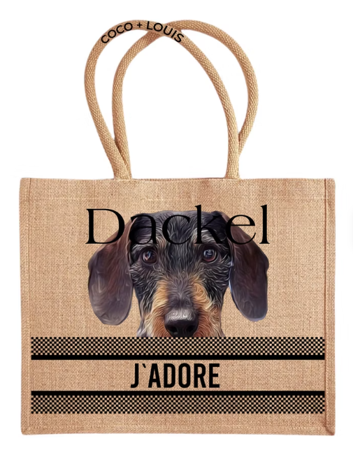 J’ADORE Shopper Dackel – Rauhaar Kurz