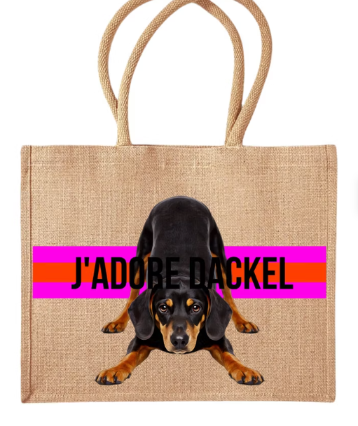 YOGA Shopper Dackel – Glatthaar