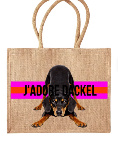 YOGA Shopper Dackel – Glatthaar