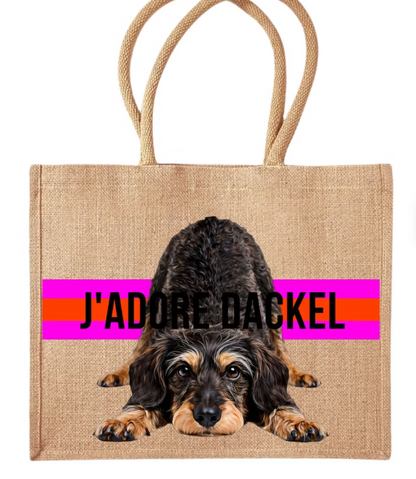 YOGA Shopper Dackel – Rauhaar