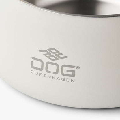 Vega Hundenapf aus Edelstahl - Off White