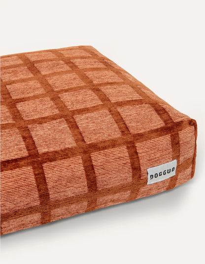 Check Orthopädisches Hundebett – Mocha, Waschbar