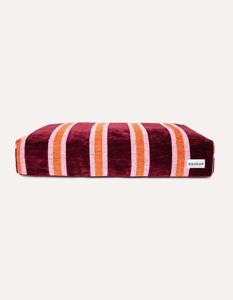 Stripe Orthopädisches Hundebett – Bunt Gestreift, Waschbar