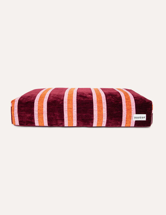 Stripe Orthopädisches Hundebett – Bunt Gestreift, Waschbar