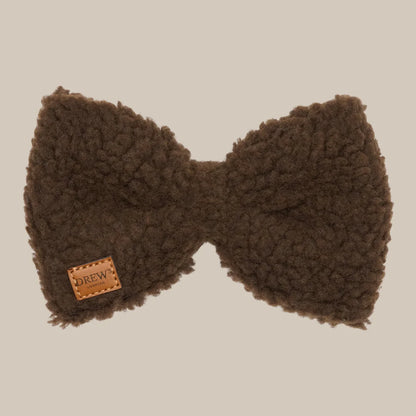 Teddy Butterfly Schleife – Farbe Braun und Beige