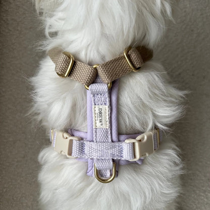 Adjustable PRO Hundegeschirr – Farbe Lavender / Soft