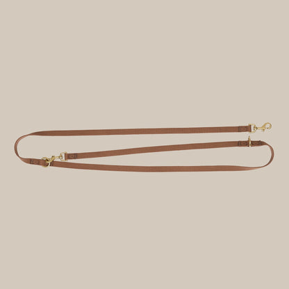 Adjustable Hundeleine – Farbe Braun