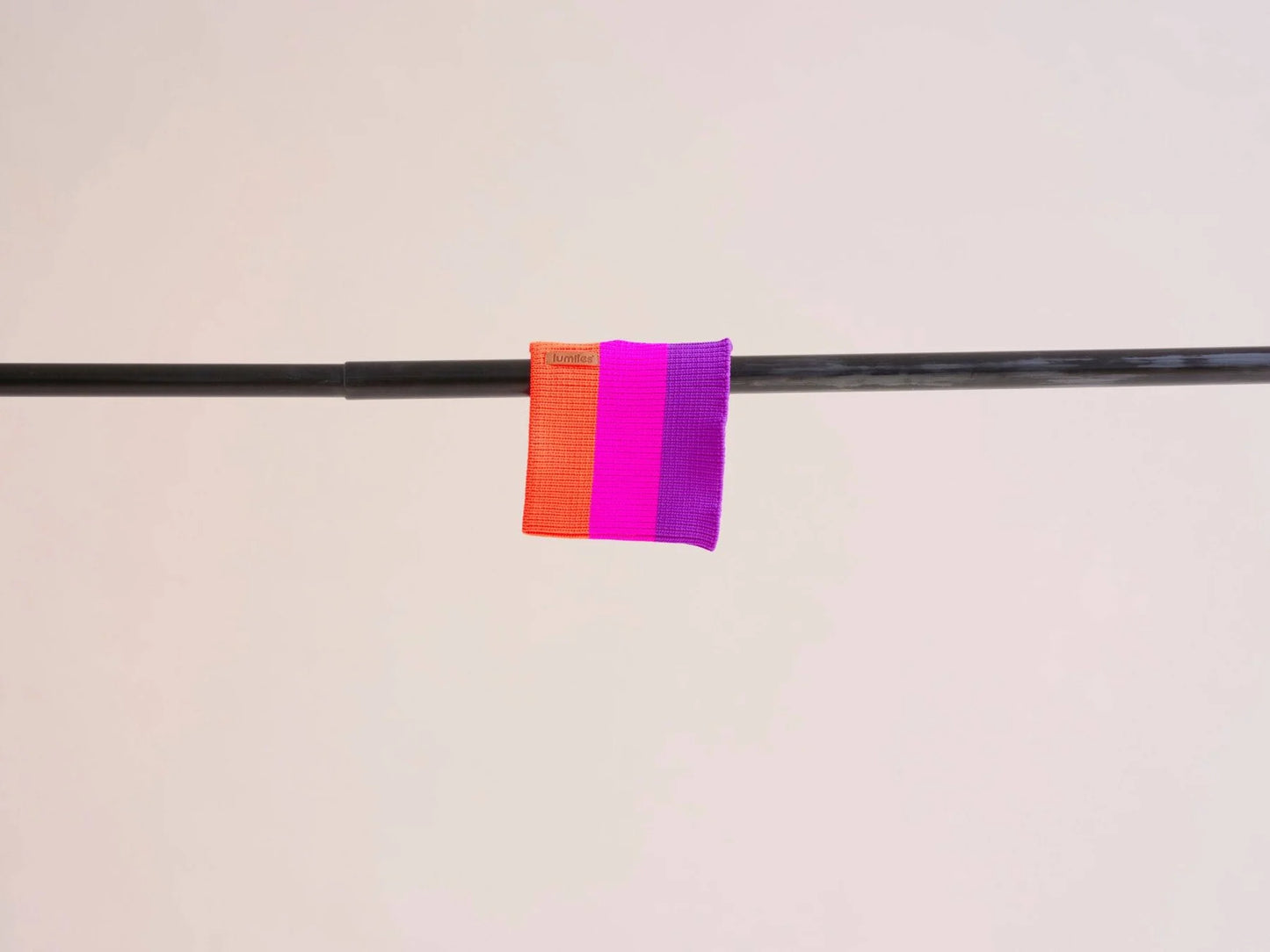 Glow Loop Neon Hundeschal – Electric Sunset (Lila/Orange)