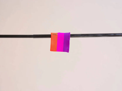 Glow Loop Neon Hundeschal – Electric Sunset (Lila/Orange)