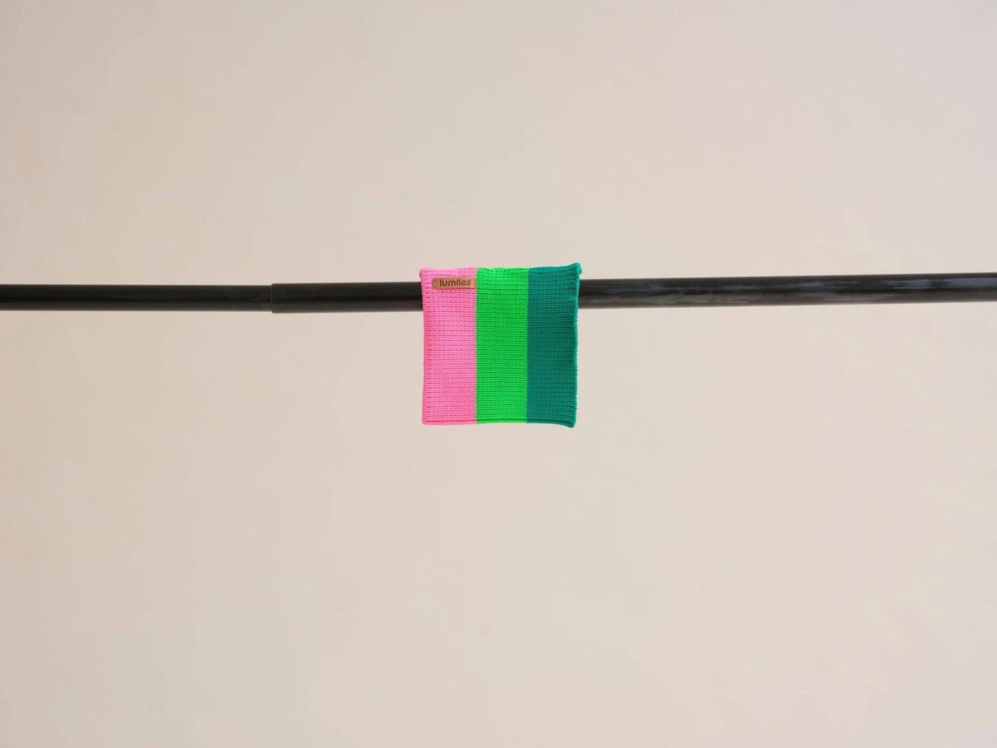 Glow Loop Neon Hundeschal – Watermelon Crush (Grün/Pink)