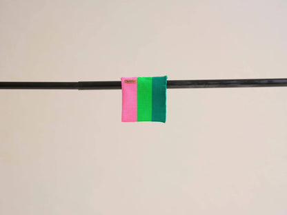 Glow Loop Neon Hundeschal – Watermelon Crush (Grün/Pink)
