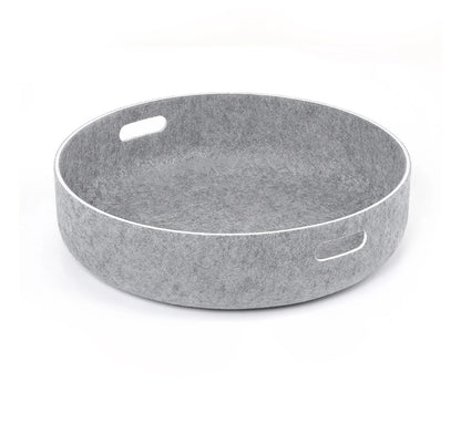 Cesto Spielzeugkorb aus recyceltem PET – Farbe Beton