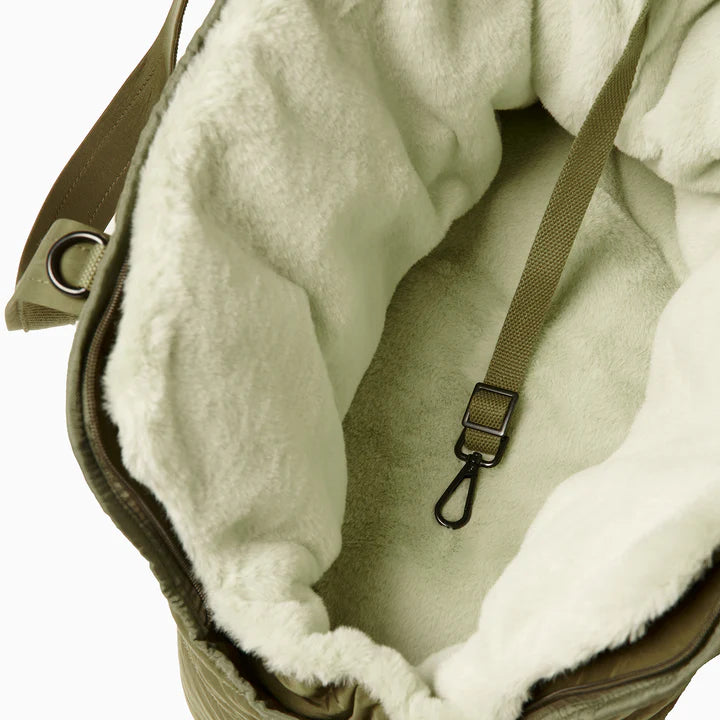 Lola Luxuriöse Hundetasche – Olive