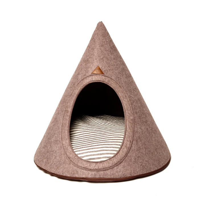Tonto Luxuriöse Hunde Tipi – Braun