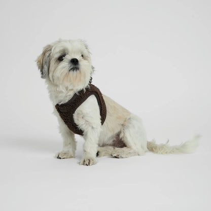 Saga Step-In Hundegeschirr – Farbe Teddy Espresso