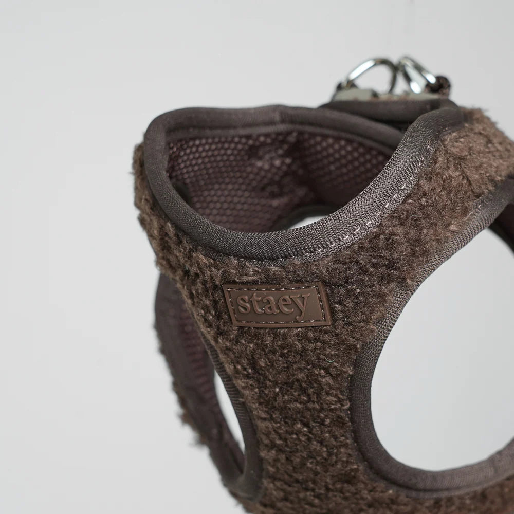 Saga Step-In Hundegeschirr – Farbe Teddy Espresso