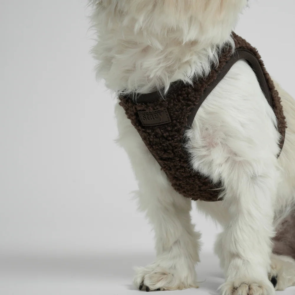 Saga Step-In Hundegeschirr – Farbe Teddy Espresso