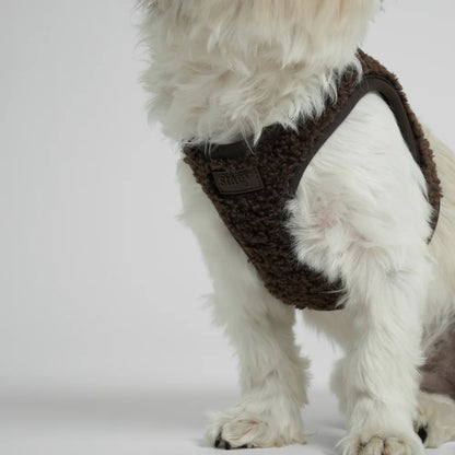 Saga Step-In Hundegeschirr – Farbe Teddy Espresso