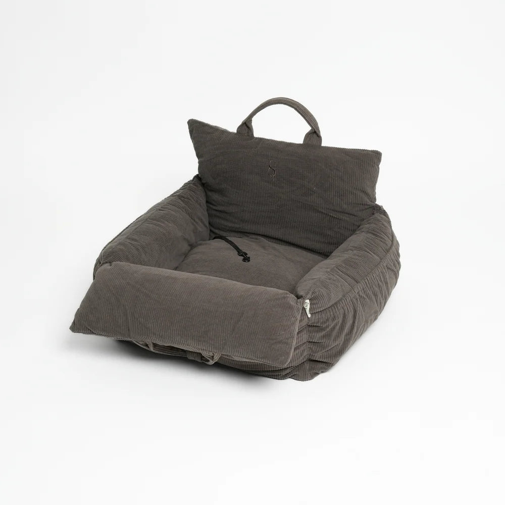 Lara 3-in-1 Hundeautositz – Corduroy 2.0