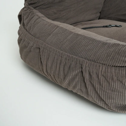 Lara 3-in-1 Hundeautositz – Corduroy 2.0