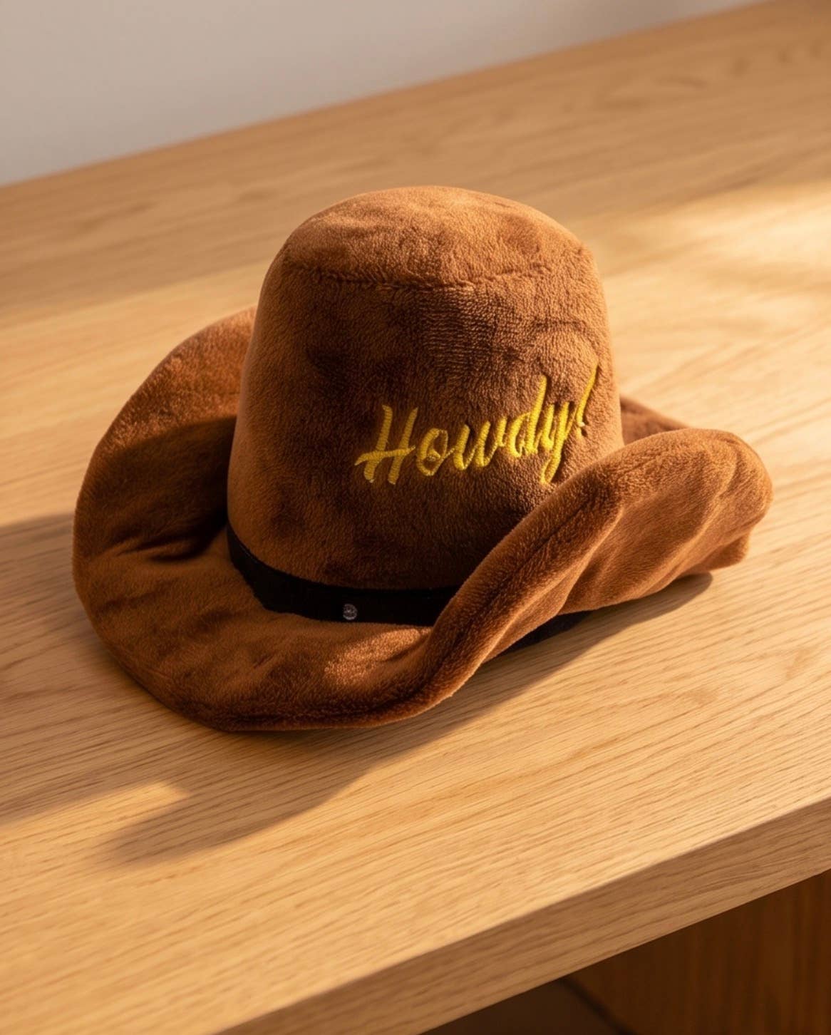 Brauner Cowboy-Hut für Hunde