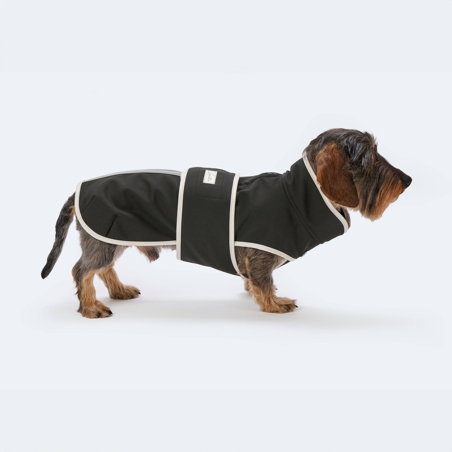 Hundemantel Dackel Softshell Handarbeit
