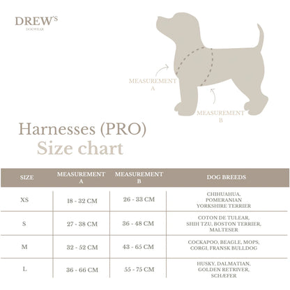 Adjustable PRO Hundegeschirr – Farbe Lavender / Soft