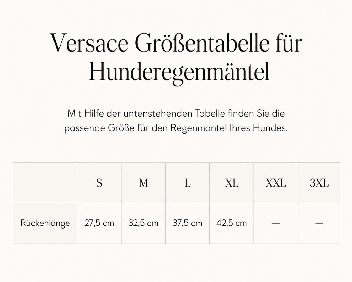 Medusa Regenmantel für kleine Hunde