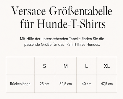 Baroque T-Shirt für kleine Hunde